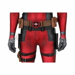 Deadpool Suit 3D Printed Spandex Deadpool Red Cosplay Costume -One Hero Suits Store wtj19003aa 108