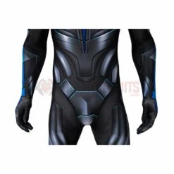 Titans Nightwing Cosplay Costume Detail Printed Spandex Suit -One Hero Suits Store wtj19074ea03