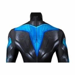Titans Nightwing Cosplay Costume Detail Printed Spandex Suit -One Hero Suits Store wtj19074ea06