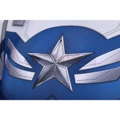 Sam Wilson Cosplay Costume The Falcon And The Winter Soldier Printed Spandex Jumpsuits -One Hero Suits Store wtj21016ba07