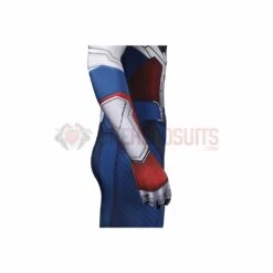 Sam Wilson Cosplay Costume The Falcon And The Winter Soldier Printed Spandex Jumpsuits -One Hero Suits Store wtj21016ba13