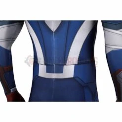 Sam Wilson Cosplay Costume The Falcon And The Winter Soldier Printed Spandex Jumpsuits -One Hero Suits Store wtj21016ba14