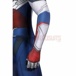 Sam Wilson Cosplay Costume The Falcon And The Winter Soldier Printed Spandex Jumpsuits -One Hero Suits Store wtj21016ba19