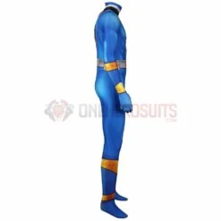 The Blue Ranger Cosplay Costume Ryusoul Blue Spandex Suit -One Hero Suits Store wtj21022ba02