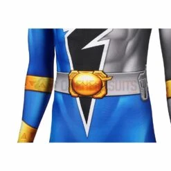 The Blue Ranger Cosplay Costume Ryusoul Blue Spandex Suit -One Hero Suits Store wtj21022ba05