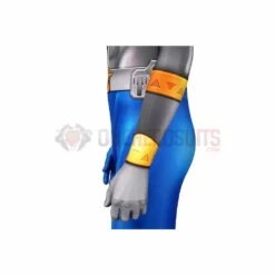 The Blue Ranger Cosplay Costume Ryusoul Blue Spandex Suit -One Hero Suits Store wtj21022ba08