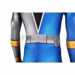 The Blue Ranger Cosplay Costume Ryusoul Blue Spandex Suit -One Hero Suits Store wtj21022ba09