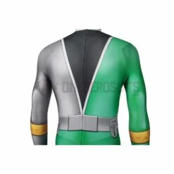The Green Ranger Cosplay Costume Ryusoul Green Spandex Suit -One Hero Suits Store wtj21023ba06