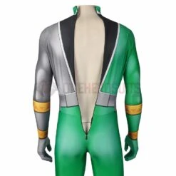 The Green Ranger Cosplay Costume Ryusoul Green Spandex Suit -One Hero Suits Store wtj21023ba14