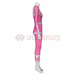 Pink Power Rangers Cosplay Suit Pink Ranger Spandex Cosplay Costume -One Hero Suits Store wtjj21013ca07