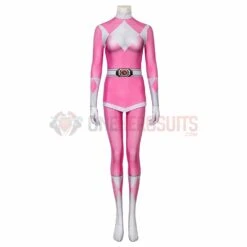 Pink Power Rangers Cosplay Suit Pink Ranger Spandex Cosplay Costume -One Hero Suits Store wtjj21013ca09