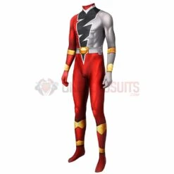 The Red Ranger Cosplay Costume KISHIRYU SENTAI RYUSOULGER Spandex Suit -One Hero Suits Store wtjj21018ba15