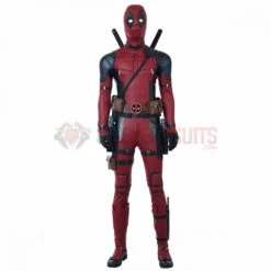 Deadpool Cosplay Costumes Leather Classic Suits -One Hero Suits Store xzw20180198aa1
